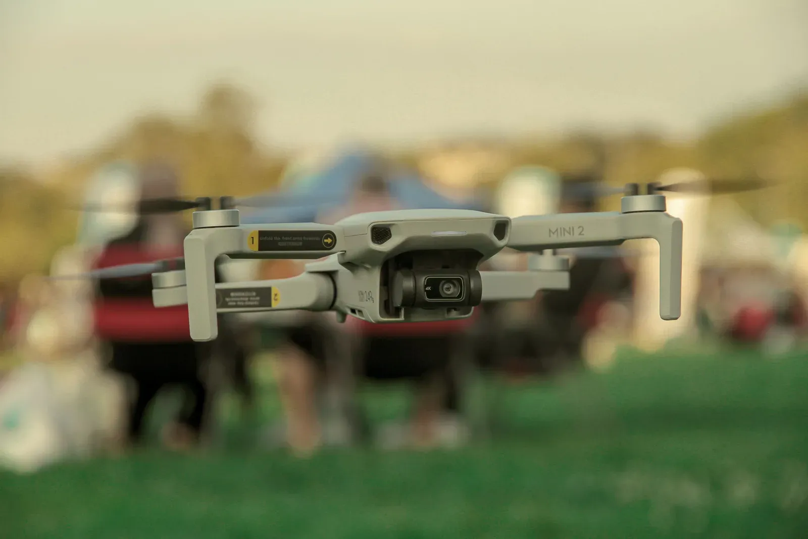 Long-range commercial drone flying in open airspace under clear skies