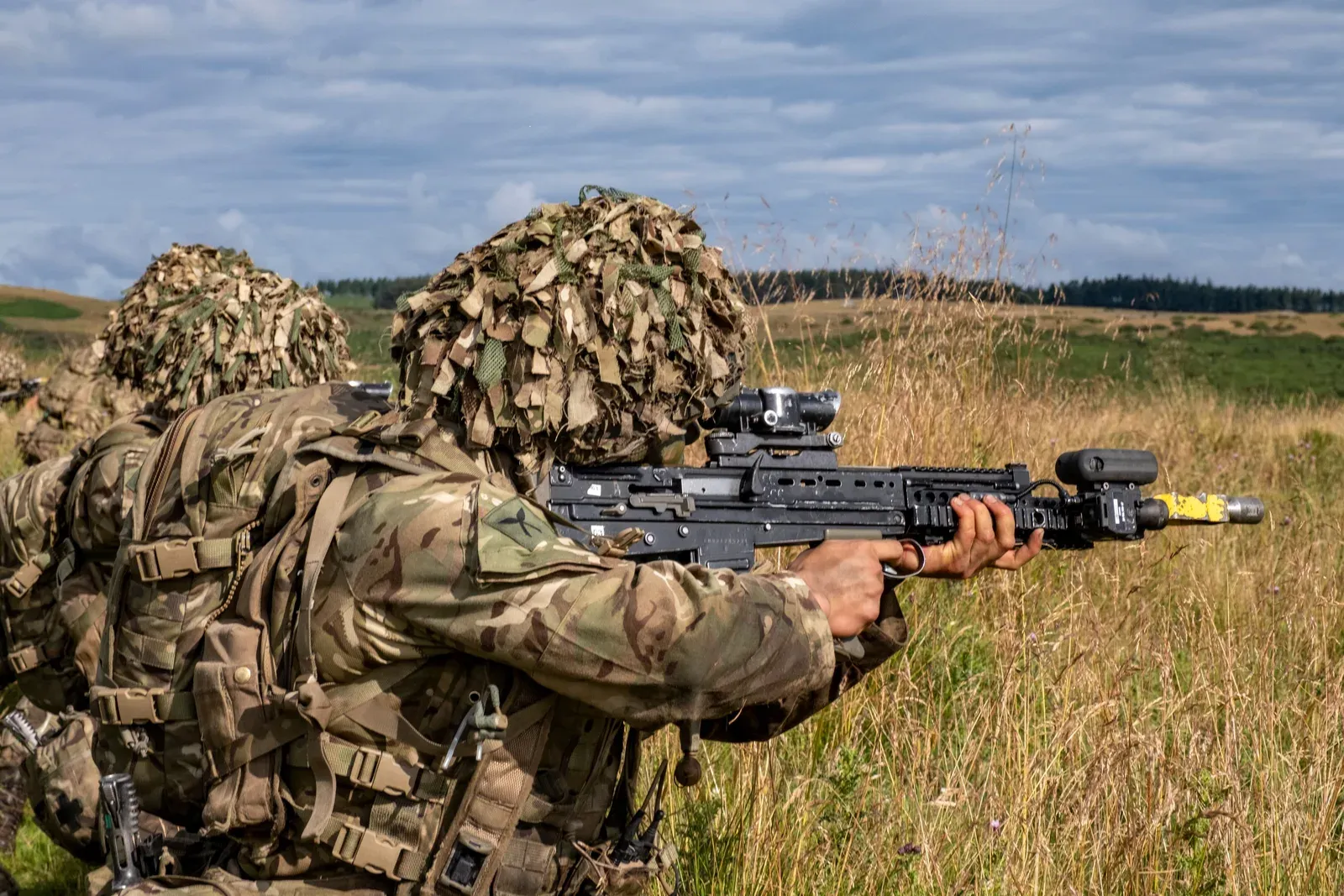Militares da OTAN durante exercício conjunto de treinamento