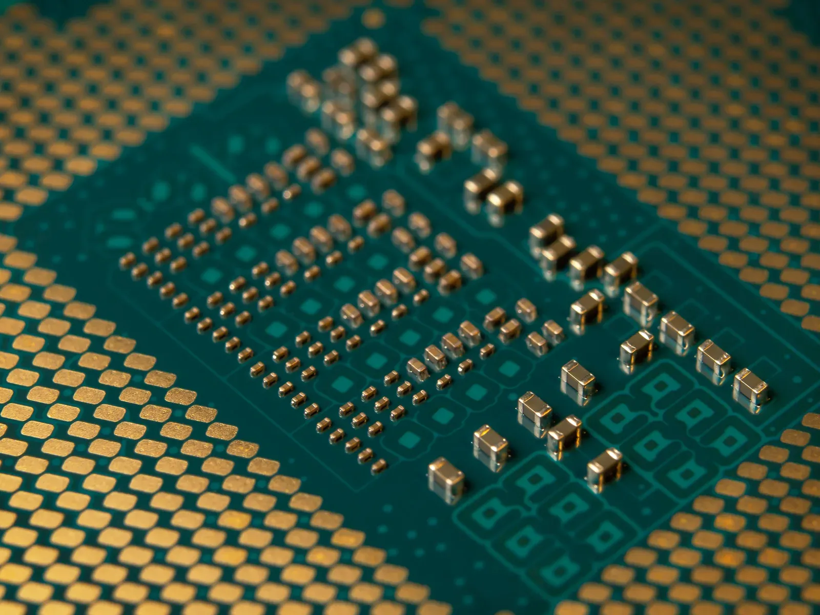 Placa de circuito com chip de inteligência artificial