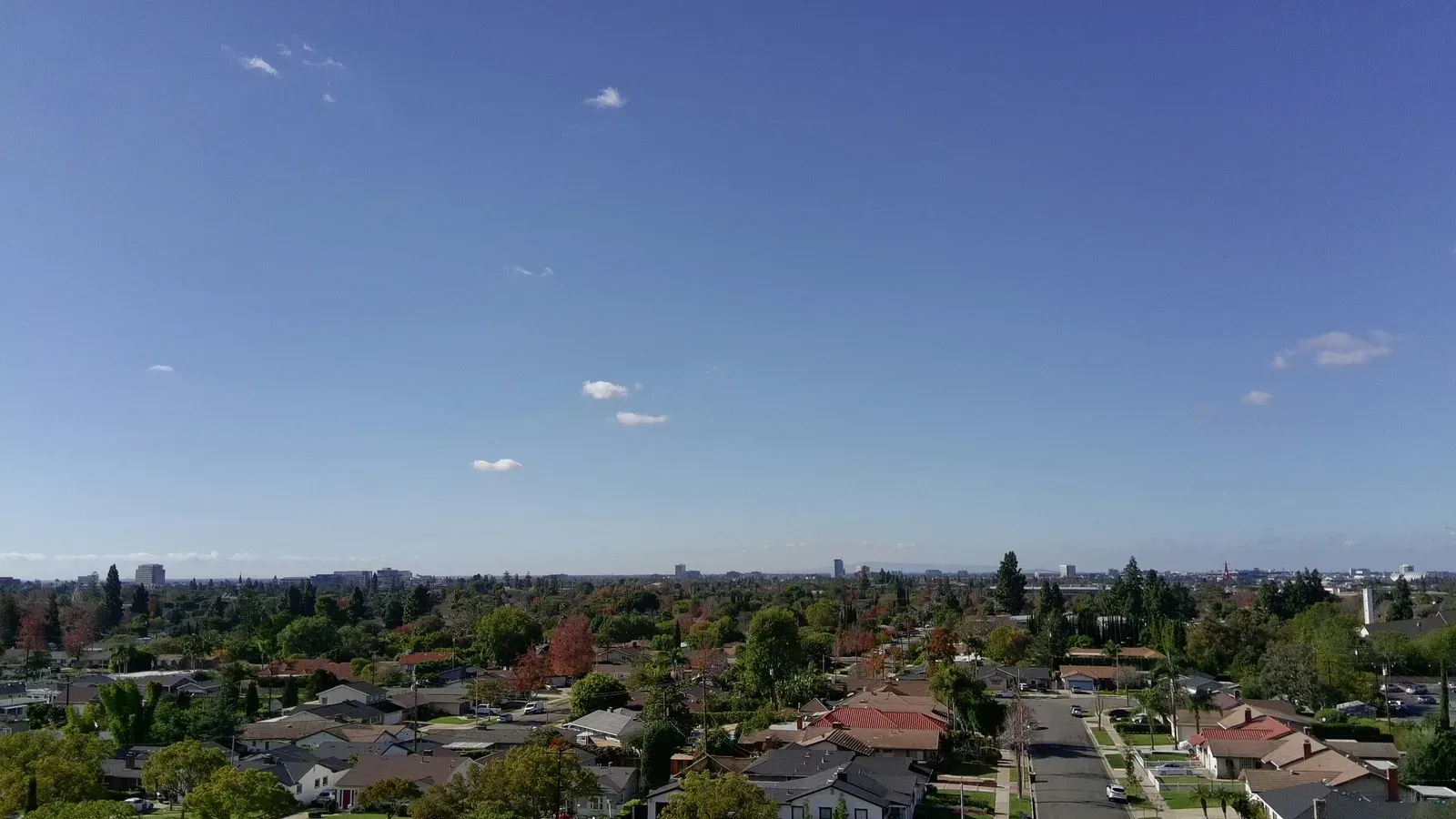 Delivery drone carrying a package during a beyond visual line of sight flight